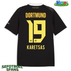 Borussia Dortmund Konstantinos Karetsas #19 Bortatröja 2026-27 Kortärmad